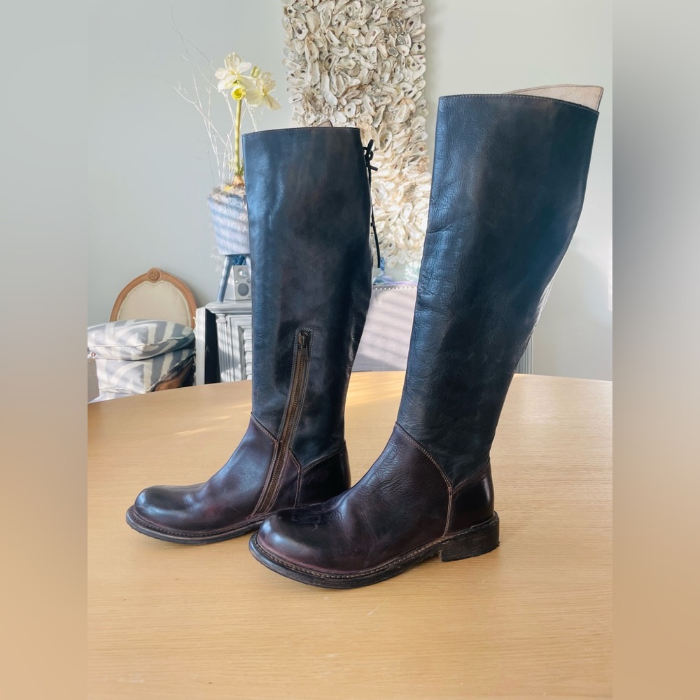 BED STU MANCHESTER LACE BACK DISTRESSED BOOTS SIZE 9 - Picture 5 of 16